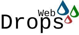 Logo da Webdrops
